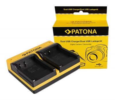 PATONA Dual Charger for Sony NP-BN1 Cybershot DSCT99 DSC-T99 DSCTX5 DSC-TX5 DSCTX7 incl. Micro-USB — Patona