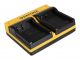 PATONA Dual Charger for Sony NP-BN1 Cybershot DSCT99 DSC-T99 DSCTX5 DSC-TX5 DSCTX7 incl. Micro-USB