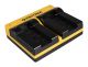 PATONA Dual Charger for Fuji NP-80 RDC RDC1500 RDC-1500 RDC6000 RDC-6000 RDC7 RDC-7 incl. Micro-U