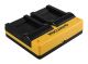 PATONA Dual Charger for Olympus Li-70B FE FE4020 FE-4020 FE4040 FE-4040 FE5040 FE-5040 incl. Micro