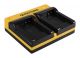 PATONA Dual Charger for Olympus Li-70B FE FE4020 FE-4020 FE4040 FE-4040 FE5040 FE-5040 incl. Micro