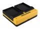PATONA Dual Charger for Olympus BLH-1 OM-D EM-1 Mark 2 EM-1 Mark II BLH-1 OM-D incl. Micro-USB
