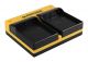 PATONA Dual Charger for Olympus BLH-1 OM-D EM-1 Mark 2 EM-1 Mark II BLH-1 OM-D incl. Micro-USB