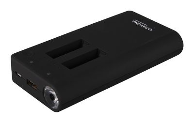 Power bank for 2x GoPro Hero 4 batteries incl. USB output from PATONA — Patona