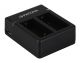 PATONA USB Dual Charger for GoPro Hero 3 AHDBT-301 incl. Micro-USB Cable