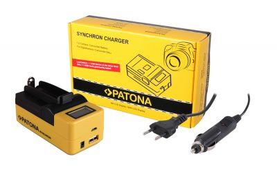 PATONA Synchronous USB Charger for 18650 Cell ICR18650-26F INR18650F1L NCR18650B US18650VTC5 US18650V — Patona
