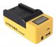 PATONA Sinhronais USB lādētājs Sony NP-FZ100 A7 III A7M3 Alpha 7 III A7 R III A7RM3 Alpha 7 R III A9 Alpha 9 FZ100 ar LCD displeju