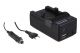 4 in 1 lādētājs Olympus LI-10B DB-L10A Camedia C50 Zoom C5000 Zoom C60 Zoom no PATONA