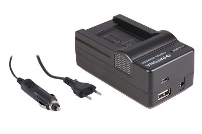 4 in 1 charger for Casio CNP-70 Exilim EXZ150 EX-Z150 EXZ155 EX-Z155 EXZ250 EX-Z250 from PATONA — Patona