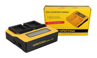 PATONA Dual LCD USB-зарядное устройство для Sony NP-FW50 NEX.3 NEX.3C NEX.5 NEX.5A RX1R III DSC-RX1RM3 — Patona