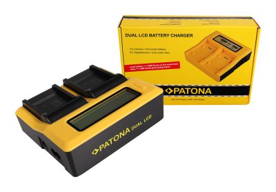 PATONA Dual LCD USB Charger for Sony NP-BN1 Cybershot DSCT99 DSC-T99 DSCTX5 DSC-TX5 DSCTX7 — Patona
