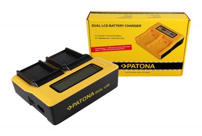 PATONA Dual LCD USB lādētājs Nikon EN-EL2 CoolPix 2500 3500 SQ — Patona