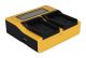 Dual LCD Charger for Hitachi DU14 VBG130K 260K VBG6 Xacti DZMV350A DZMV350A by PATONA