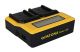 Dual LCD Charger for Hitachi DU14 VBG130K 260K VBG6 Xacti DZMV350A DZMV350A by PATONA