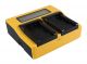 PATONA Dual LCD USB Charger for Samsung BP-70A ST60 ST61 ST70 ST71 with LCD Display