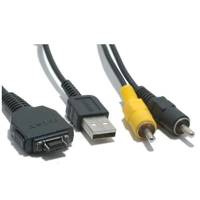 Audio/video cable for Sony VMC-MD1(DSC-W,N,P,H,T)  ― DELTAMOBILE