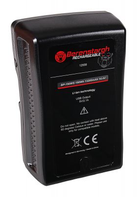 Berenstargh Battery V-Mount 190Wh f. Sony BP-95WS BP-190WS DSR 250P 600P 650P 652P — Patona