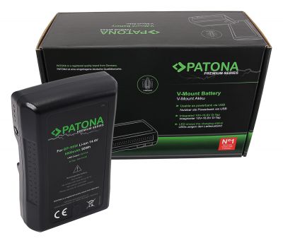 PATONA Premium akumulators V-stiprinājums 95Wh f. Sony BP95WS DSR 250P 600P 650P 652P — Patona