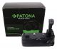 PATONA Premium Battery Grip BG-E22 priekš Canon EOS-R priekš 2 x LP-E6N akumulatora ar tālvadības pulti