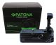 PATONA Premium Battery Grip BG-R10 priekš Canon EOSR5 2 x LP-E6NH, LP-E6N vai LP-E6 baterijām, ieskaitot tālvadību