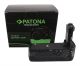 PATONA Premium Battery Grip priekš Canon EOS 5D Mark III 5DS 5DSR BG-E11H priekš LP-E6 baterijām, ieskaitot IR Fer