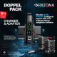 PATONA Platinum Dual V-Mount Charger 6A*2 с USB-C PD100W и 4-контактным XLR кабелем — подходит для питания устройств, совместимых с XLR.