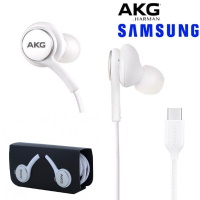 Hands-free Samsung AKG EO-IG955 (Galaxy Note 10,10+...) - USB-C white ― DELTAMOBILE