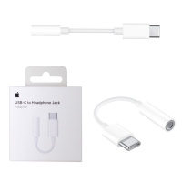 Hands-free adapter for Apple MU7E2ZM/A (USB C - 3.5mm) MU7E2ZM/A original ― DELTAMOBILE