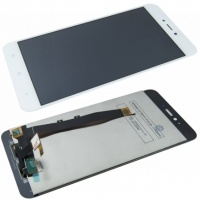 Xiaomi Redmi Note 5A LCD modulis (Skārienjūtīgais panelis + LCD) - balts ― DELTAMOBILE