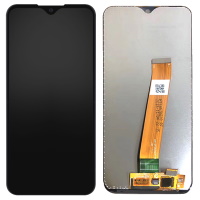 Samsung A01, SM-A015 LCD set (touchscreen + LCD, INCELL TFT) - black  ― DELTAMOBILE