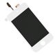 Touch panel and glass+ LCD IPOD 4 touch (white)