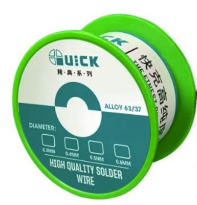 Solder wire LC60 (0.4mm, 300-350°C, 63/27, 40g)  ― DELTAMOBILE