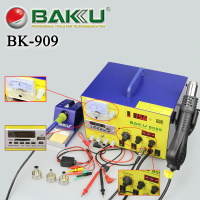 Rework station BAKU BK-909S (3in1, soldering iron, hot air gun, power supply 0-15V 1A)  ― DELTAMOBILE