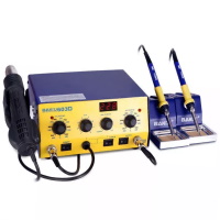 Rework station BAKU BK-603D (3in1, 2x soldering iron, hot air gun) ― DELTAMOBILE