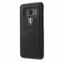 Cover Ferrari BackCase Samsung Galaxy S8 (FEHQUHCS8BK)  ― DELTAMOBILE