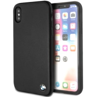 BMW BackCase Apple iPhone X (BMHCPXGLSCBK)   ― DELTAMOBILE