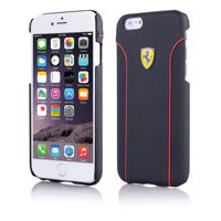 FERRARI BackCase Iphone 6 Plus Black (FEDA2IHCP6LBL) ― DELTAMOBILE