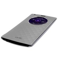 BookCase LG G4 Silver (CFV-100.AGEUGD Q.Circle) ― DELTAMOBILE