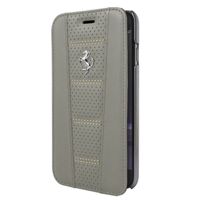 FERRARI BookCase Iphone 6 Grey (FE458PFBKP6GRB) ― DELTAMOBILE