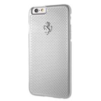 FERRARI BackCase Iphone 6/6S Aluminiu Silver (FEPEHCP6SI) ― DELTAMOBILE