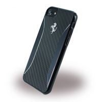 FERRARI BackCase Iphone 7 Black (FERCHCP7BK) ― DELTAMOBILE