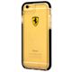 FERRARI BackCase Iphone 7 Black (FEGLHCP7BK)