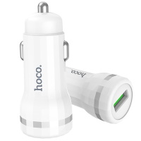 USB Car Charger HOCO Z27A (USB QC 3.0) 18W  ― DELTAMOBILE