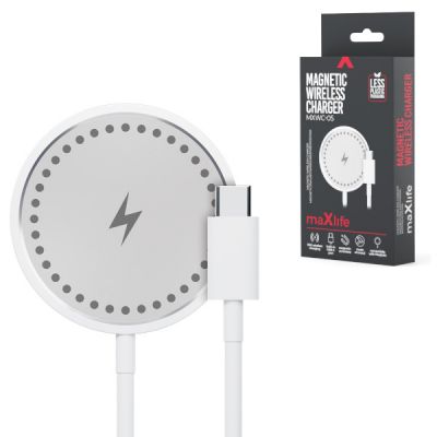 Bezvadu lādētājs MXWC-05 (15W, Magsafe magnētiskais)  ― DELTAMOBILE