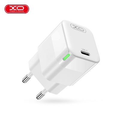 Lādētājs XO CE06 1x USB-C (30W, QC3, PD)   ― DELTAMOBILE