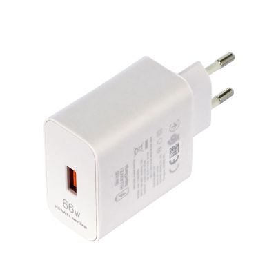 Travel charger HUAWEI Super Charge (HW-110600E00, USB, 66W, QC3.0, 5V-11V, 6A) -bulk ― DELTAMOBILE