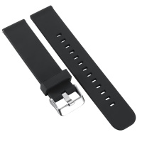 Xiaomi Amazfit BIP, GTS ,PACE Lite silicon strap (black) ― DELTAMOBILE