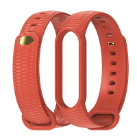 Xiaomi Mi Band 5 silicon strap (orange)  ― DELTAMOBILE