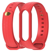 Xiaomi Mi Band 5 silicon strap (red)  ― DELTAMOBILE