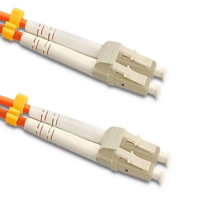 Qoltec Fiber Optic Patchcord LC/UPC-LC/UPC | Daudzrežīmu | 50/125U | OM2 | Duplekss | 10m
